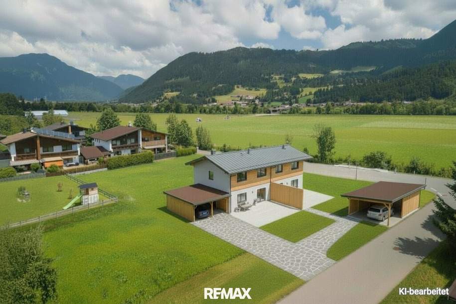 So könnte Ihr neues Doppelhaus aussehen!, Grund und Boden-kauf, 489.000,€, 6382 Kitzbühel