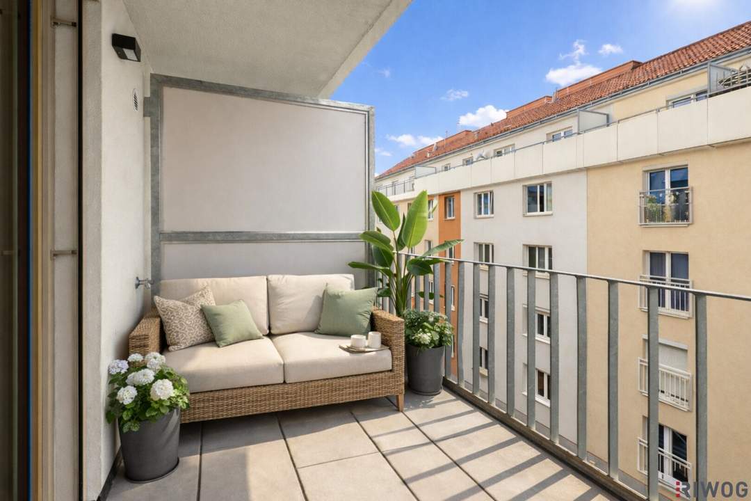 ERSTBEZUG | Nähe Alte Donau mit Loggia/Balkon | Fernwärme | TG-Stellplatz optional | Ideal für Anleger oder Eigennutzer | Nachhaltiges Projekt