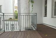 Sanierte Altbauwohnung bei der Mariahilfer Straße - 6 Zimmer + Balkon