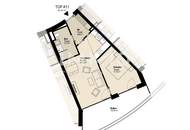 Zwei- Zimmer Wohnung mit Balkon | Straßganger Straße 380 a Top 11