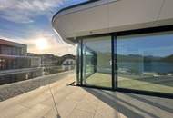 Architektenwohnung mit Infinity-Pool in direkter Seelage