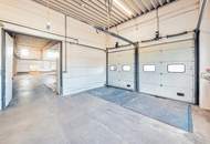 Halle mit 700qm Nutzfläche und 150qm Nebenräume in 1210 Wien – ideal für Lager, Produktion und Logistik