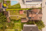 Top-gepflegtes Haus mit Garage, Nebengebäude & Traumgarten im 22. Bezirk