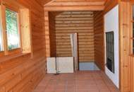 CHRISTOPH CHROMECEK IMMOBILIEN - SULZ IM WIENERWALD - Traumhafter Baugrund mit Blockhaus in Grün-Ruhelage!
