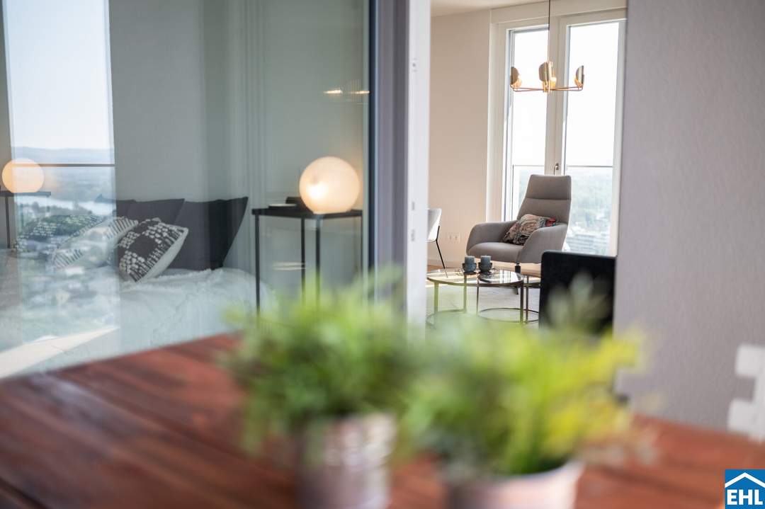 Wohnen mit Weitblick – 3-Zi.-Erstbezug mit Loggia | TOWER HOMES im V22