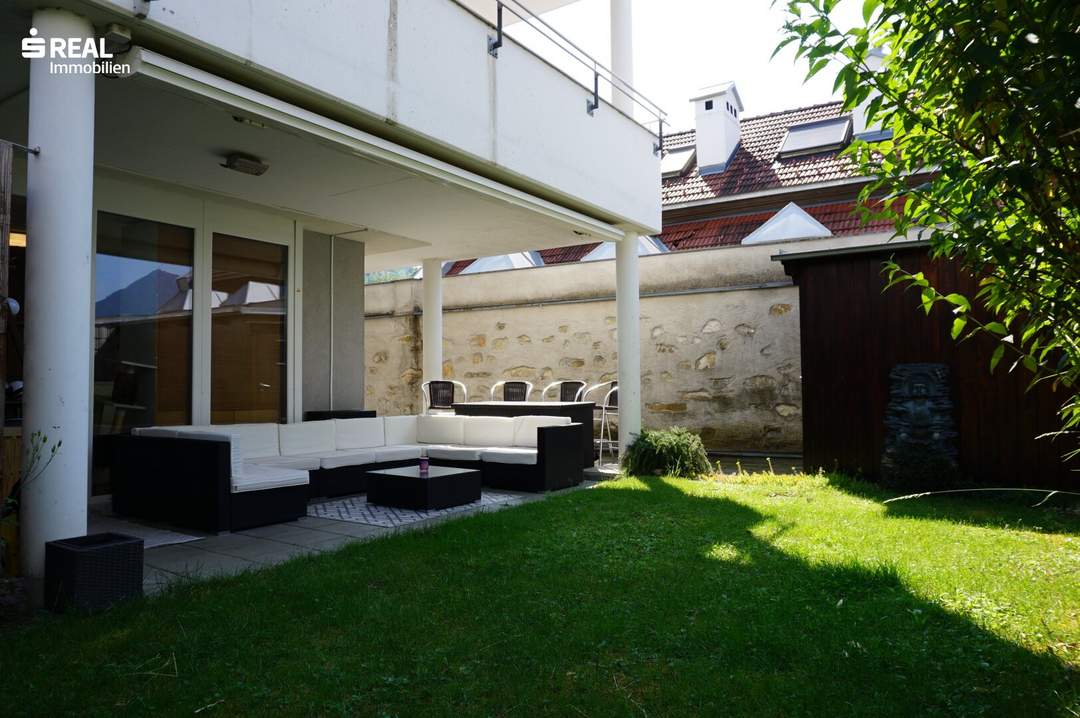 Moderne 3-Zimmer Gartenwohnung im Zentrum von Mondsee