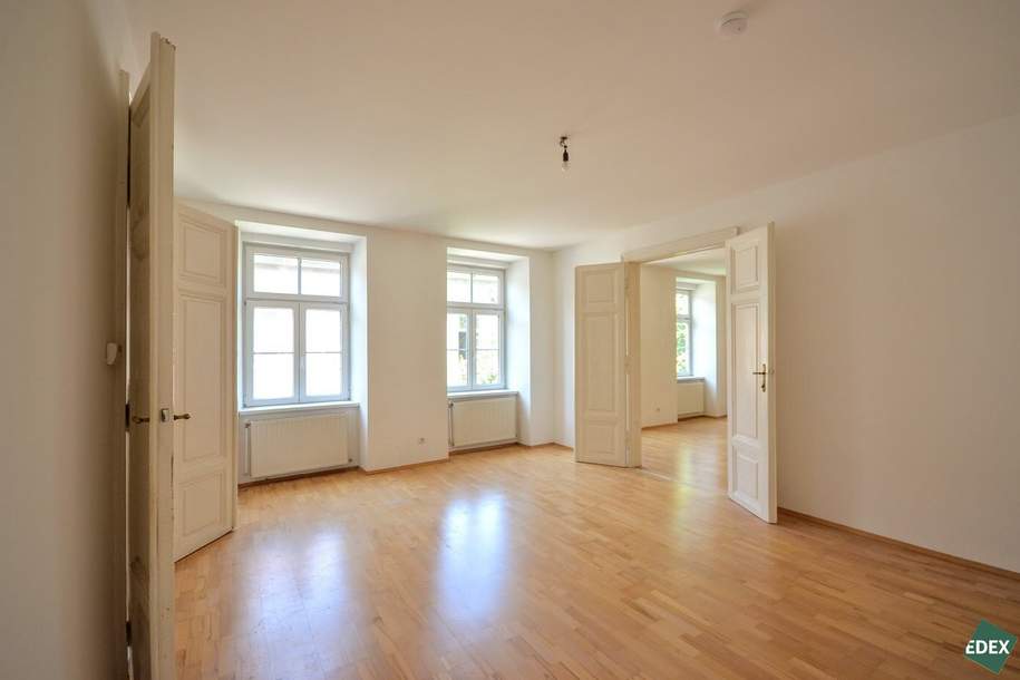 Wundervoller 2-Zimmer-Altbau in Hofruhelage nähe Mariahilfer Straße, Wohnung-miete, 1.099,00,€, 1070 Wien 7., Neubau