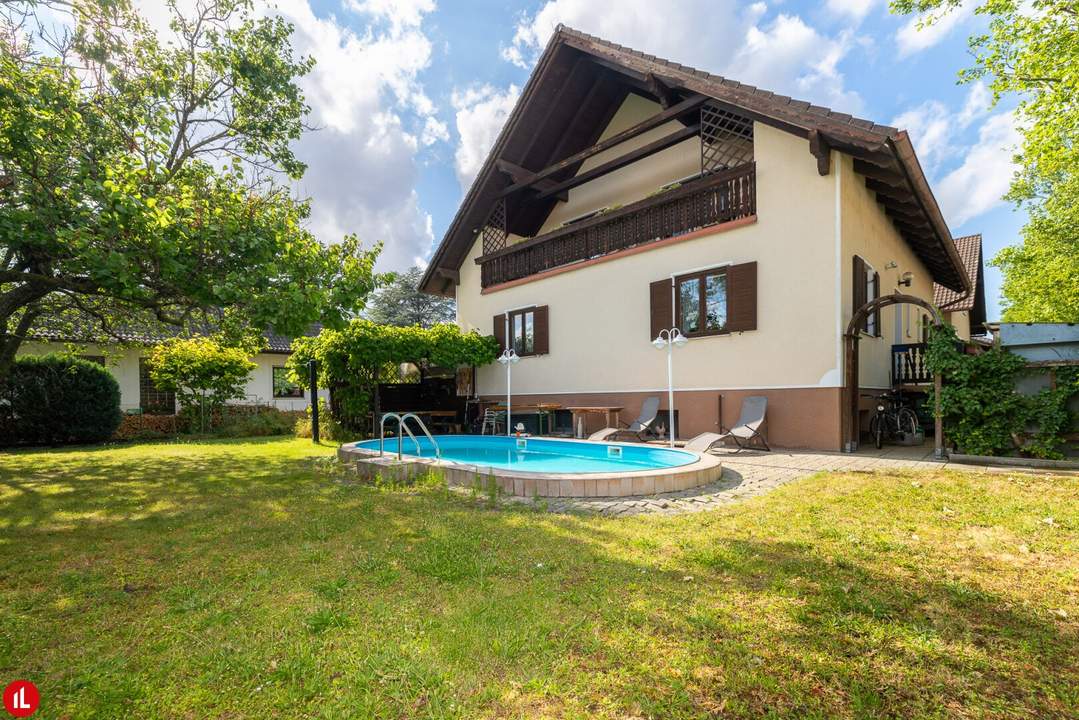 Familienidylle mit Pool und großem Garten in Rannersdorf – Einziehen & Wohlfühlen!
