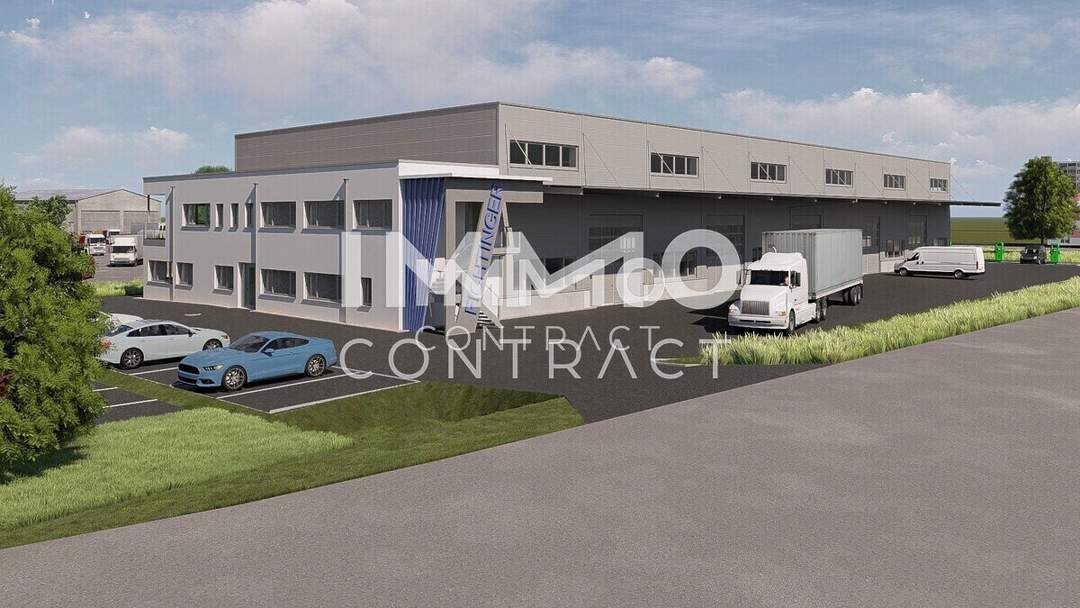 Neue moderne Produktions- und oder Lagerhalle mit Bürotrakt in bester Lage von St. Valentin