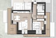 Vitamin D tanken! ERSTBEZUG für Sonnenanbeter mit Ost-Süd-West-TERRASSENFLÄCHE!!!