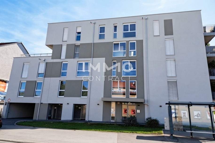 Graz Nord: geförderte 2 Zimmer Wohnung mit sonnigem Balkon, Wohnung-miete, 718,24,€, 8051 Graz(Stadt)
