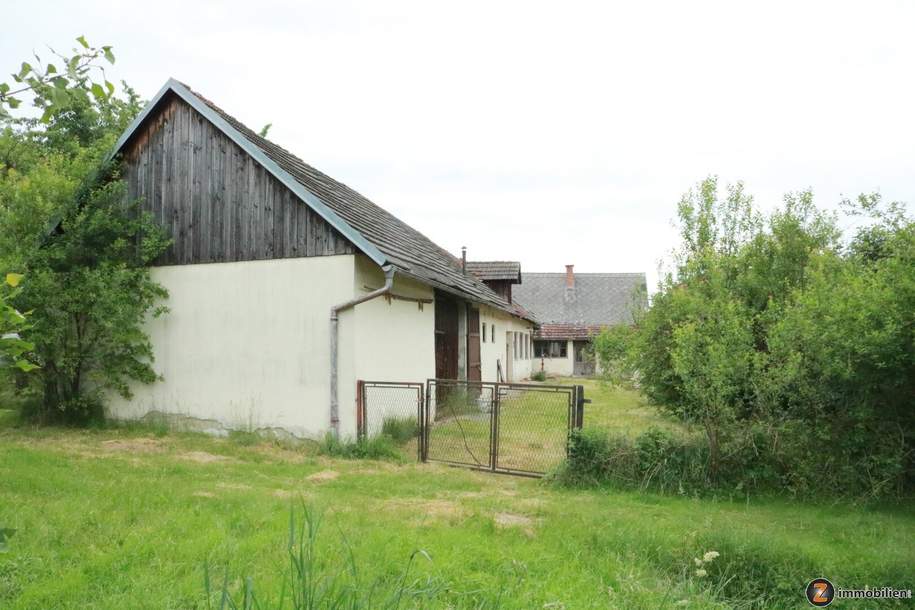 Nähe Jennersdorf: Südburgenländisches Bauernhaus mit Arkadengang, Haus-kauf, 72.000,€, 7561 Jennersdorf