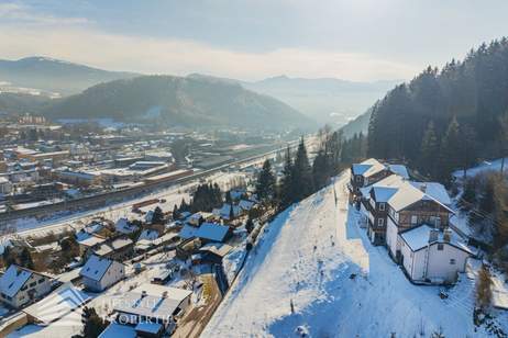 Hotel übernehmen statt neu aufbauen – 15 Apartments + Gastronomie! Pacht mit Kaufoption, Gewerbeobjekt-legalform.pacht, 5.300,00,€, 8680 Bruck-Mürzzuschlag