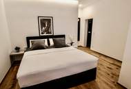 Hideaway im Innenhof - Großartige, vollmöblierte 2-Zimmer-Wohnung in klassischem Gründerzeithaus in U-Bahn-Nähe