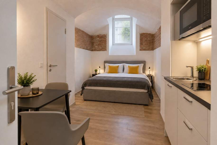 Rentable Anlegerwohnungen | „Kurzzeitmiete & Mietenpoolkonzept“, Wohnung-kauf, 60.000,€, 1020 Wien 2., Leopoldstadt