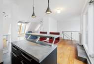 Freiraum über dem Servitenviertel: Großzügige DG-Maisonette mit herrlicher Aussicht und zusätzlichem Studio