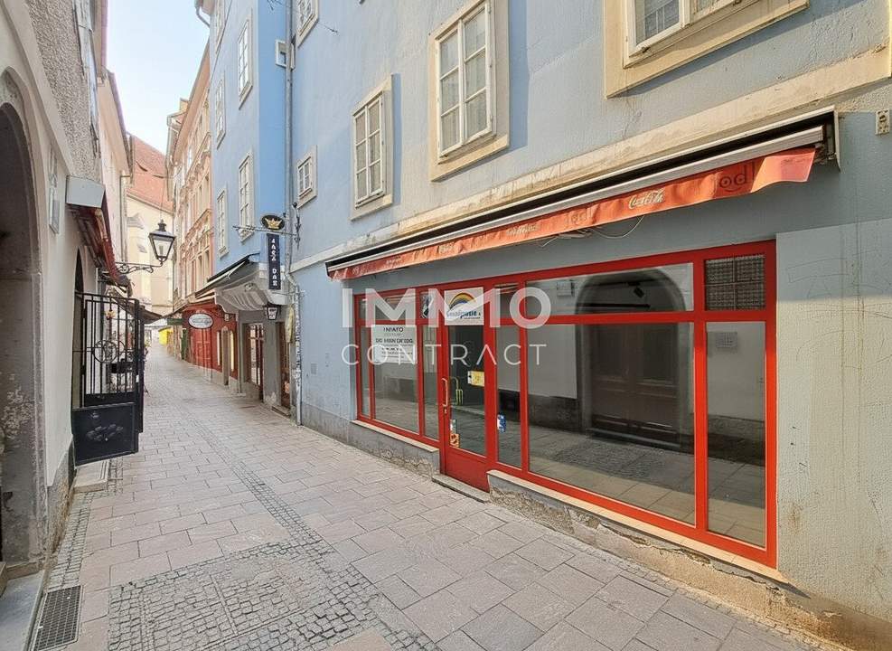 Attraktives Geschäftslokal in Graz: Franziskanergasse 4 Top 9
