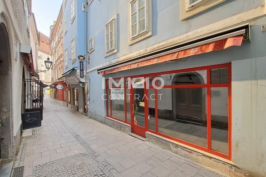 Attraktives Geschäftslokal in Graz: Franziskanergasse 4 Top 9, Gewerbeobjekt-miete, 952,51,€, 8010 Graz(Stadt)