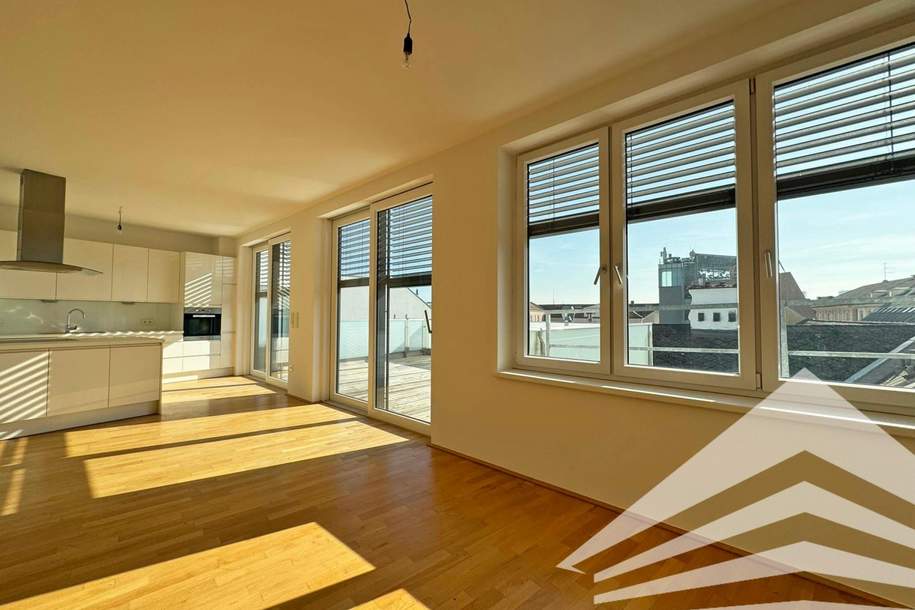 PROMENADE: Einzigartiges Penthouse mit Sauna &amp; Domblick-Terrasse in Bestlage, Wohnung-miete, 2.495,10,€, 4020 Linz(Stadt)