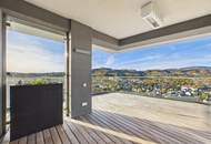 LINZ/URFAHR (BRUCKNER TOWER): EINE PERFEKTE WOHNKOMPOSITION-EIGENTUMSWOHNUNG 129,09 m² Wohnfläche + 64,15 m² Balkon + Tiefgaragenstellplätze