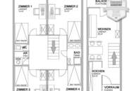 Zentral gelegene Maisonette-Eigentumswohnung mit Balkonen