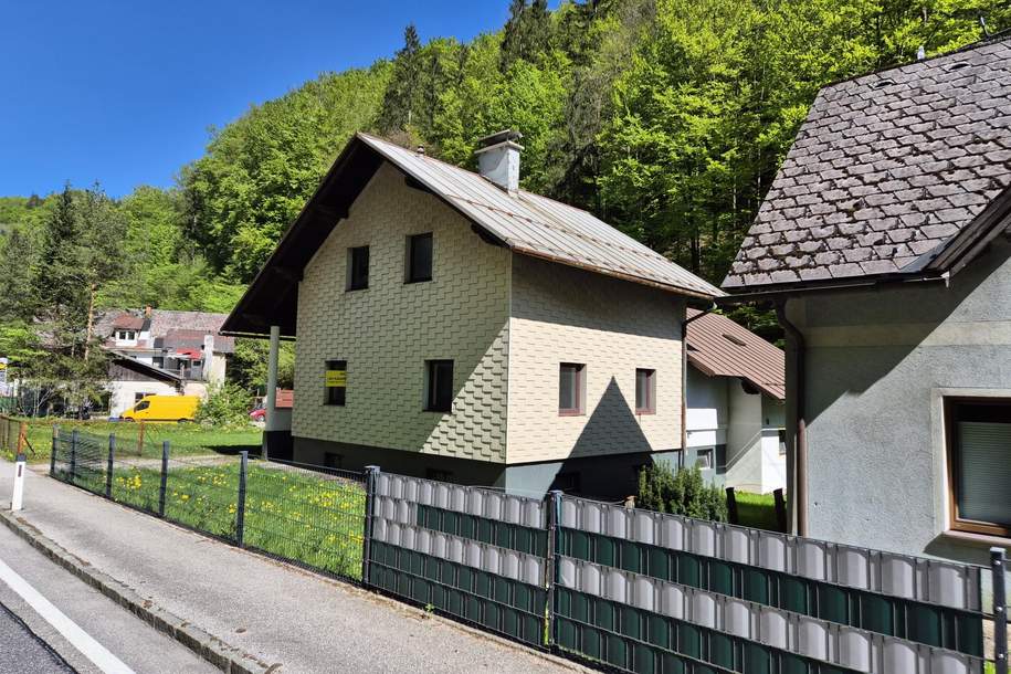 Einfamilienhaus mit großen Garten, renovierungsbedürftig, Haus-kauf, 125.000,€, 3292 Scheibbs