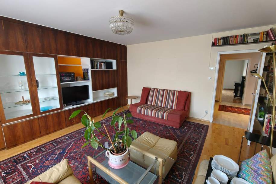OMA ist ausgezogen - 90m² | 3 Zimmer | perfekte Infrastruktur | ruhige Innenhoflage, Wohnung-kauf, 299.000,€, 1120 Wien 12., Meidling