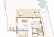 Exklusive Gartenwohnung im Erstbezug mit hochwertiger Ausstattung