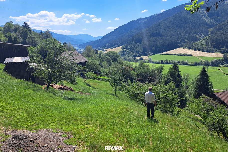 Leistbares Baugrundstück Nähe LKH Bruck/Mur! Ganztagsonne & Weitblick inklusive!, Grund und Boden-kauf, 69.000,€, 8600 Bruck-Mürzzuschlag