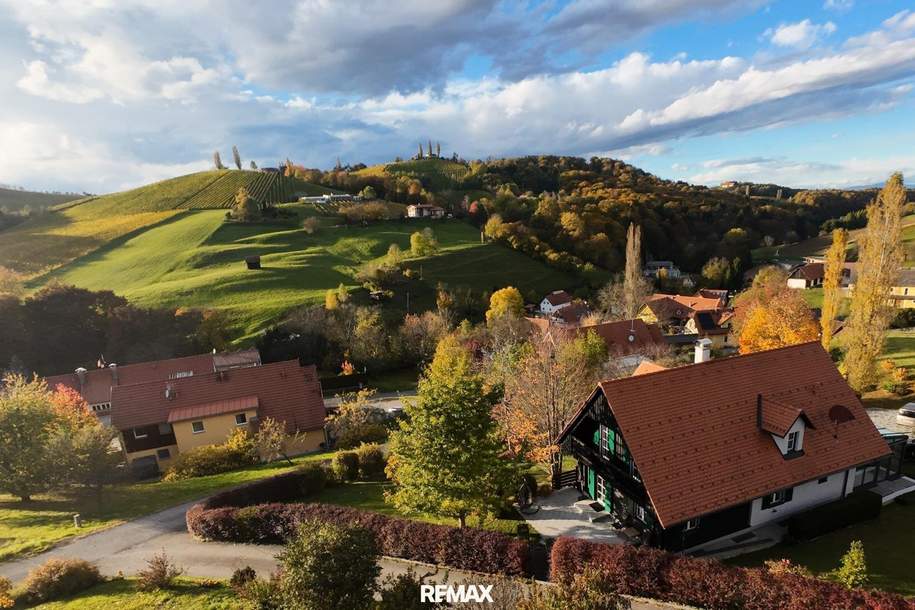 Stilvolles Wohnhaus mit Wellnessbereich, Weinkeller und Fernblick in Ratsch an der Weinstraße, Haus-kauf, 689.000,€, 8461 Leibnitz
