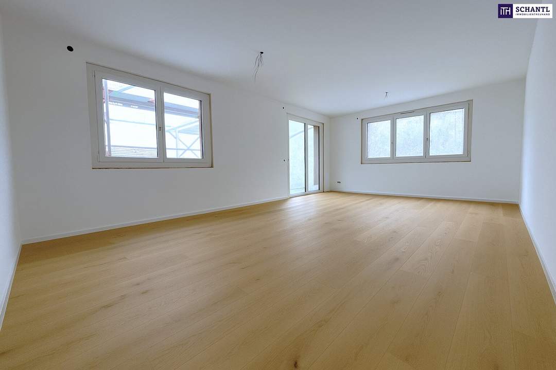 Urbaner Wohnluxus im Herzen von Schwechat! Nachhaltige 3-Zimmer Wohnung mit sonnigem Südwest-Balkon - zentral, ruhig, nachhaltig!