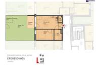Seltene Gelegenheit: 2-Zimmer-Gartenwohnung mit 39 m² Grünfläche in Top-Lage!