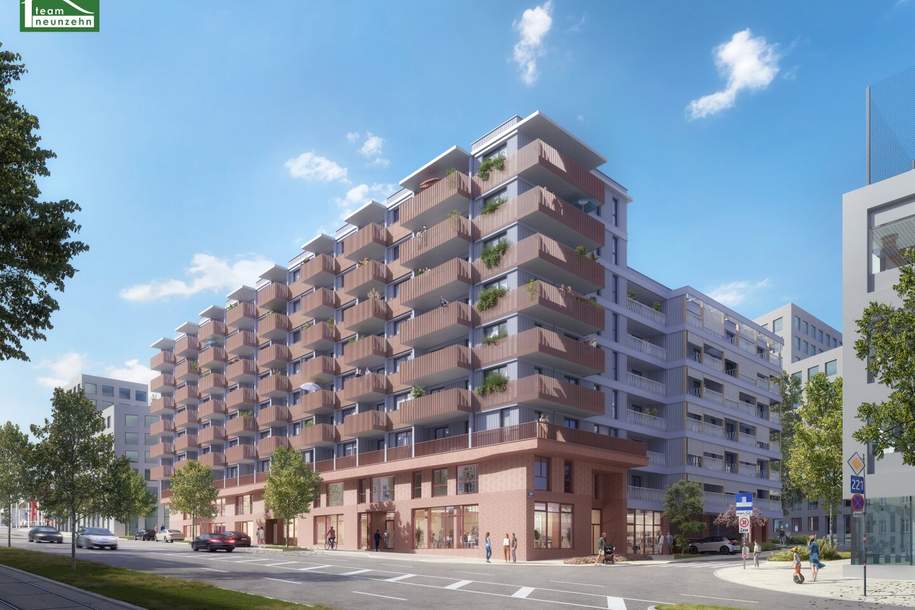 Hier möchte man wohnen – moderner Erstbezug mit Freifläche und Einbauküche!, Wohnung-miete, 1.149,00,€, 1030 Wien 3., Landstraße