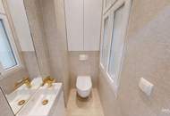 Leben im Alsergrund – Hochwertig sanierte Altbauwohnung mit Terrasse mit Designer-Möblierung und -Küche