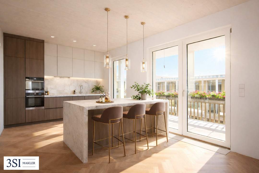 Das grüne Tor zur Innenstadt - mitten in der Stadt - mit Sauna, Fitness, Co-Working-Space PROVISIONSFREI!