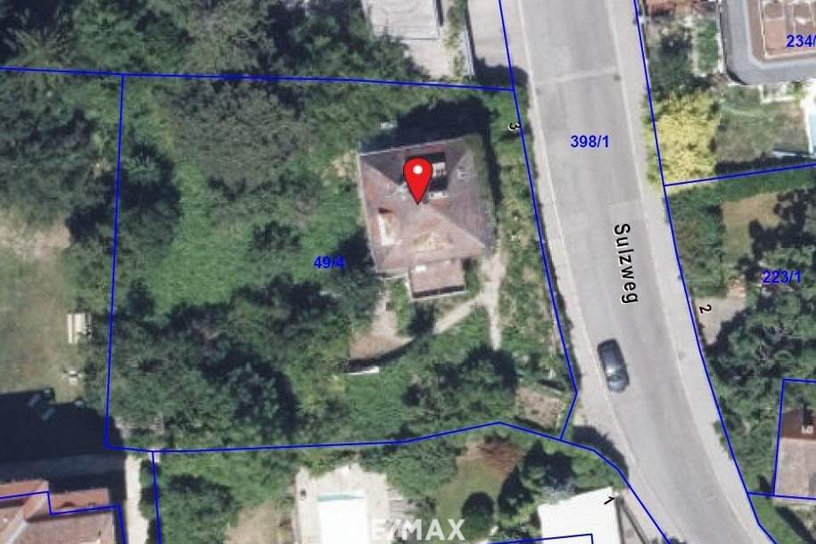 930m² Villenbaugrund mit Altbestand (Abbruchgenehmigung vorhanden), Grund und Boden-kauf, 1.800.000,€, 1190 Wien 19., Döbling