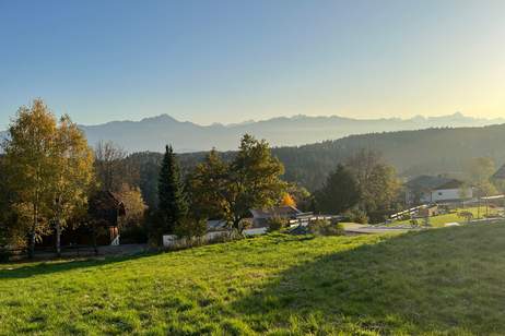 Traumhaftes Baugrundstück mit Panoramablick, Grund und Boden-kauf, 340.000,€, 9220 Villach Land