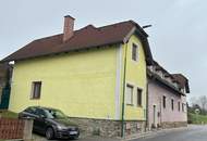 GROSSZÜGIGES LANDHAUS MIT KLEINER HALLE ALS WERKSTATT UND ABSTELLFLÄCHE SOWIE EIN EHEMALIGES HEURIGENLOKAL MIT VIEL POTENTIAL