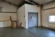 Großzügige Lagerhalle mit zwei Ebenen, Lastenlift und Laderampe in Linz (Infra Center) B WIDMUNG