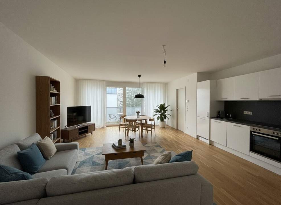 3-Zimmer Wohnung mit S/W-Balkon und 2 Bädern in Purkersdorf!