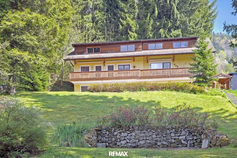Mehrfamilienhaus auf drei Ebenen, Garten mit Teich &amp; Bergblick, Haus-kauf, 960.000,€, 4866 Vöcklabruck