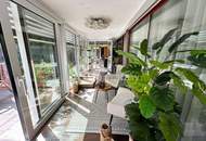 DORNBIRN-Gartenwohnung/Terrassenwohnung, ca. 57 m2 + beheizter, ganzjährig nutzbarer Wintergarten ca. 19 m2, Gesamt-Wohn-NFL ca. 76 m2, Wohnempfinden/Wohlfühl-Atmosphäre wie in einer 3-Zimmer-Wohnung, inkl. 1 TG. + Kellerabteil.