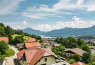 Luxus Doppelhaushälfte in Panoramalage über Mondsee