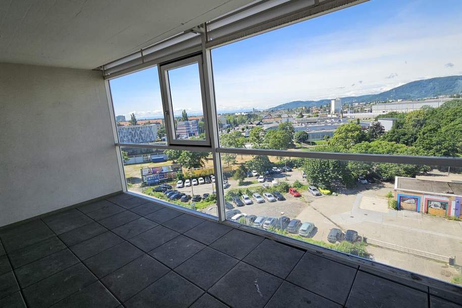 AKTION! 2 MONATE MIETFREI! GROSSE 2 ZIMMERWOHNUNG MIT LOGGIA!, Wohnung-miete, 1.053,25,€, 8020 Graz(Stadt)