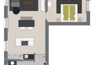 Beeindruckendes, luxuriöses 2-Zimmer Design-Apartment mit Gartennutzung