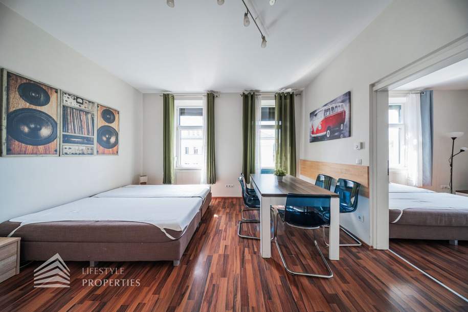Helle, möblierte 2-Zimmer Wohnung, Nähe Kaiser-Franz-Josel Spital, Wohnung-kauf, 209.000,€, 1100 Wien 10., Favoriten