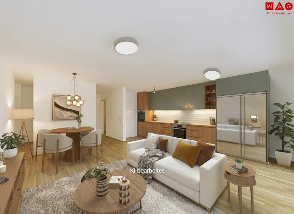 Sofort beziehbare Neubauwohnung! Investieren Sie in Ihre Zukunft und halten Sie dank modernster Technik Ihre Betriebskosten niedrig!