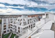 THE TEMPTATION - Dachgeschosswohnung mit Terrasse und Dachterrasse | 49 m² Freifläche, 2 Zimmer