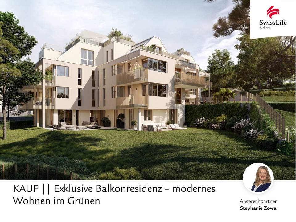 Exklusive Balkonresidenz – modernes Wohnen im Grünen