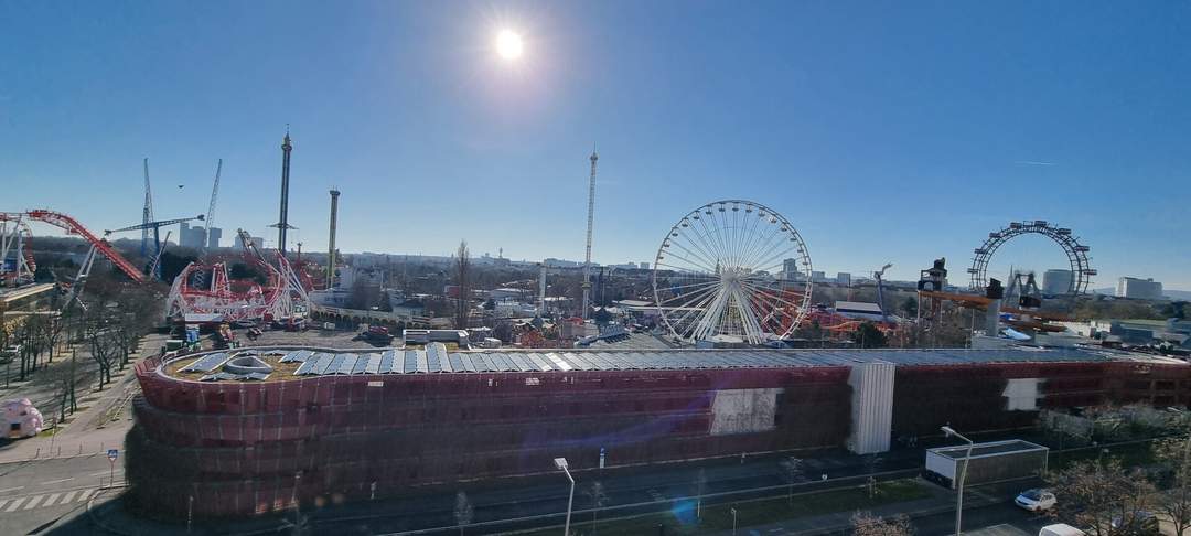 Traumhaftes Wohnen in einer Dachterrassenwohnung mit Blick in den Prater